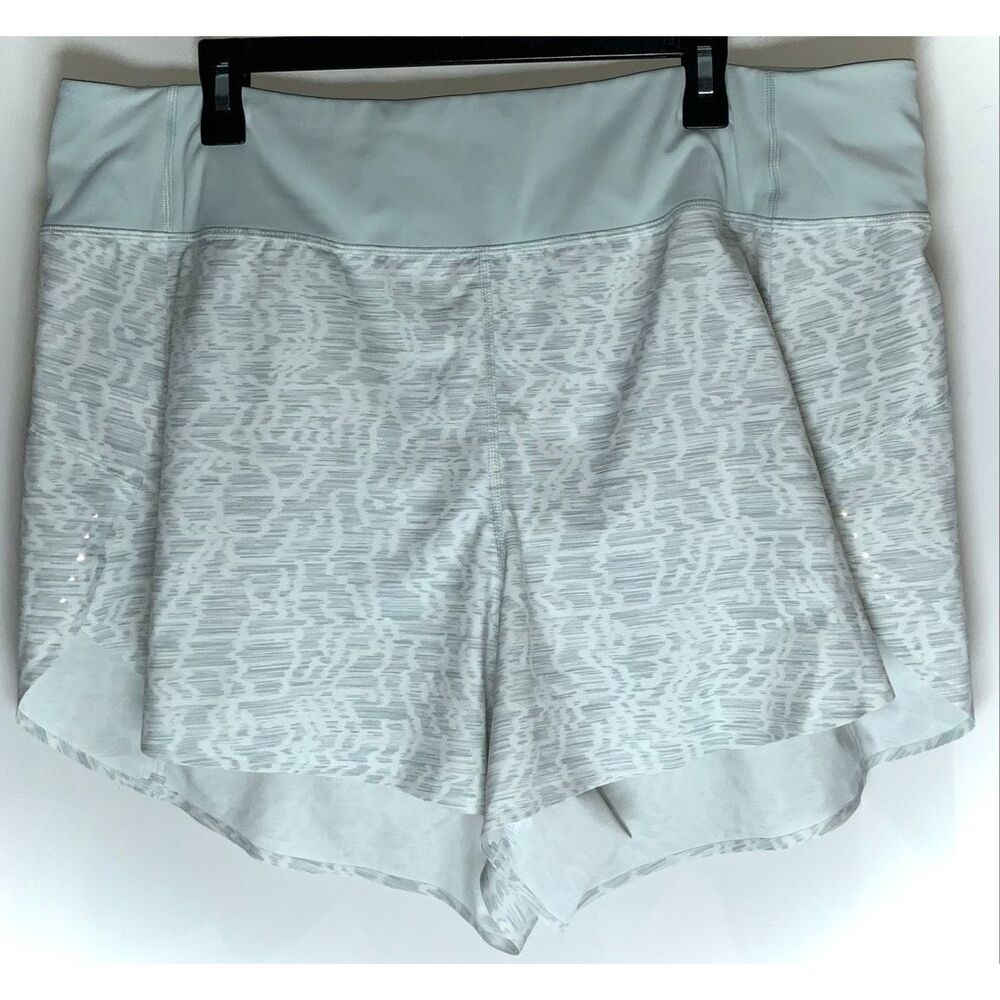 Athleta printed run with it shorts size 2x